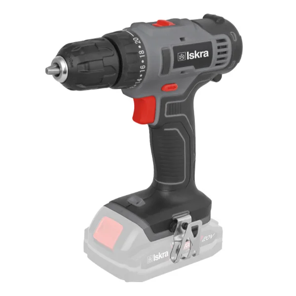 Iskra X-CROSS akumulatorska bušilica SOLO 20V IX-DR39 Iskra X-CROSS akumulatorska bušilica SOLO 20V IX-DR39